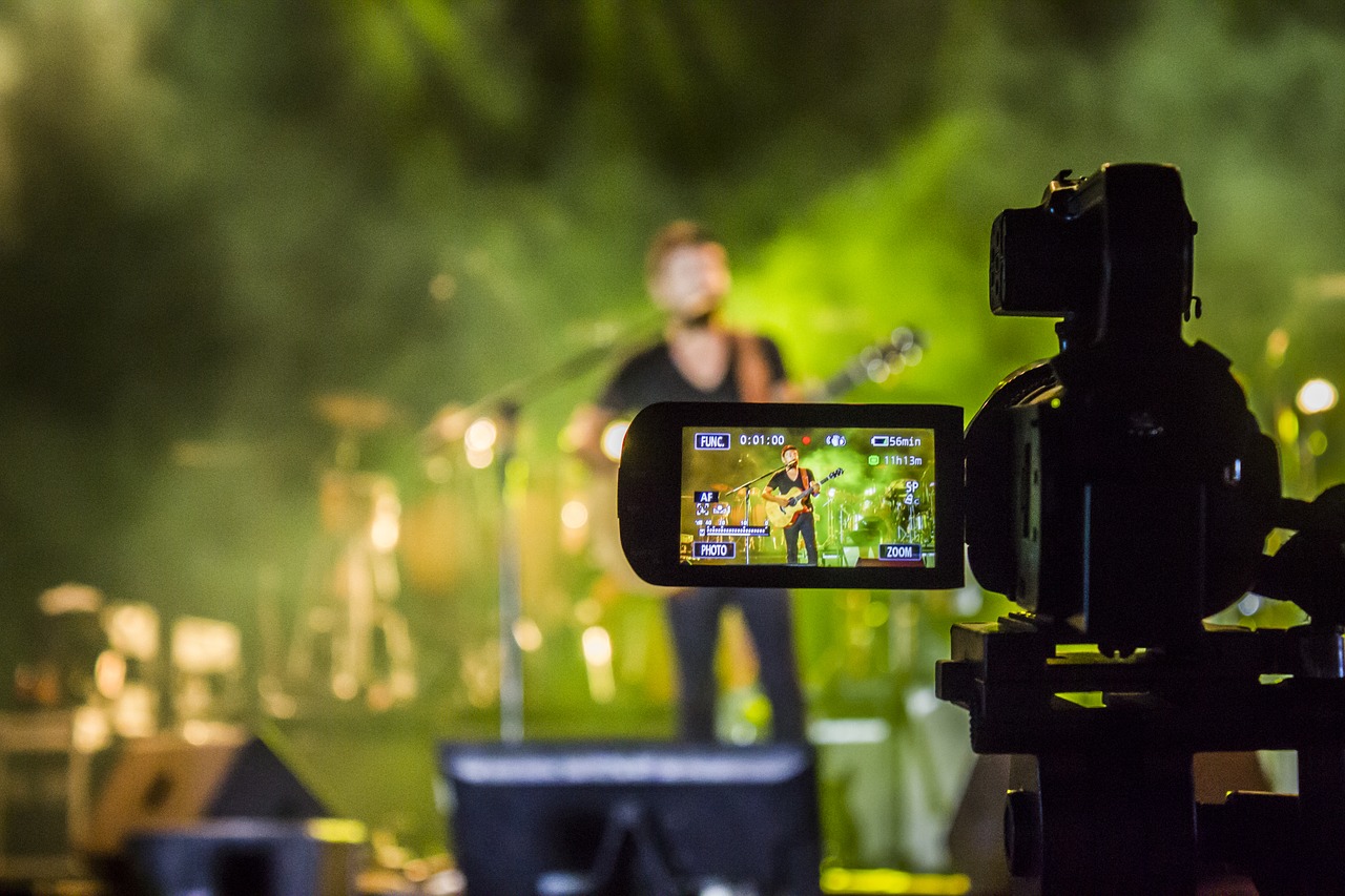 Tournage vidéo concert live 